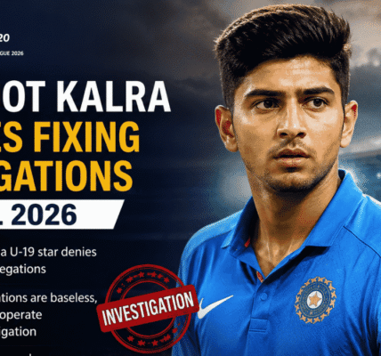 Manjot Kalra Denies LPL 2026 Fixing Allegations, Says Truth Will Prevail