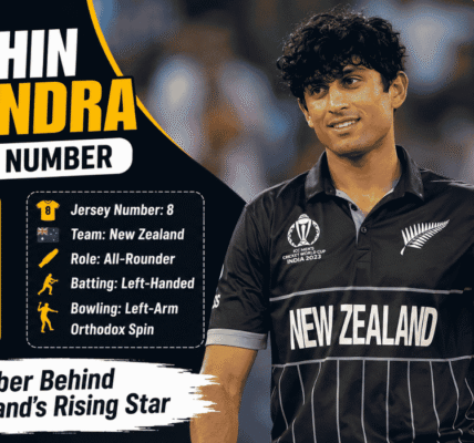 Rachin Ravindra Jersey Number