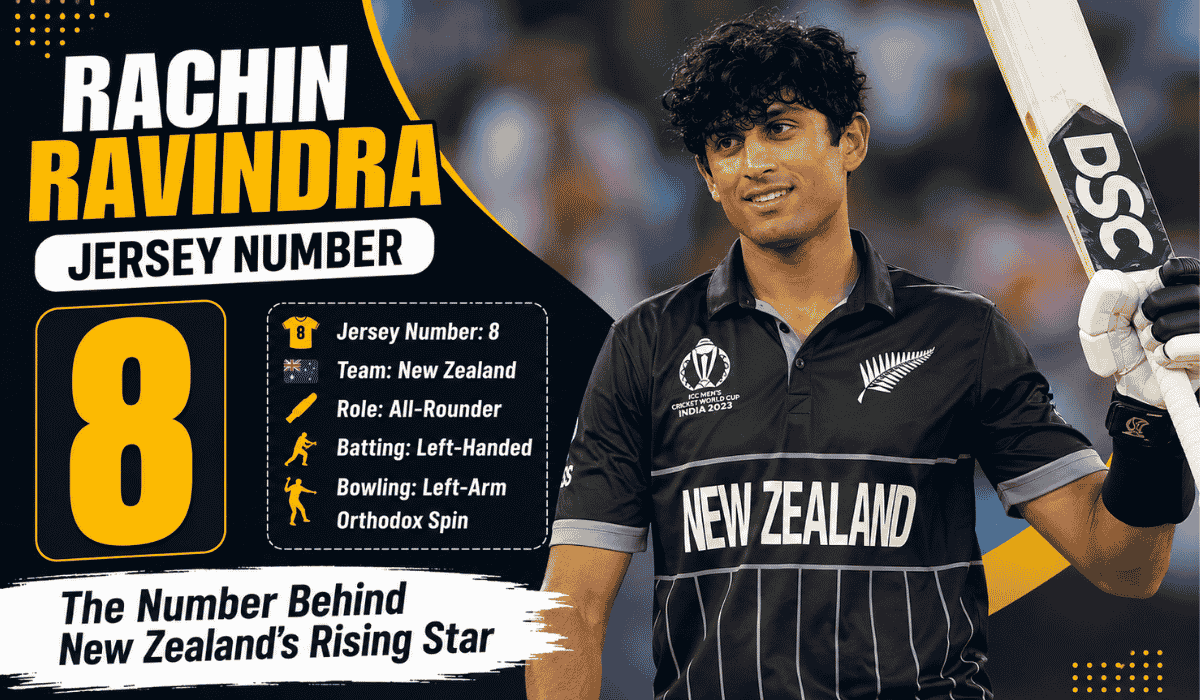 Rachin Ravindra Jersey Number