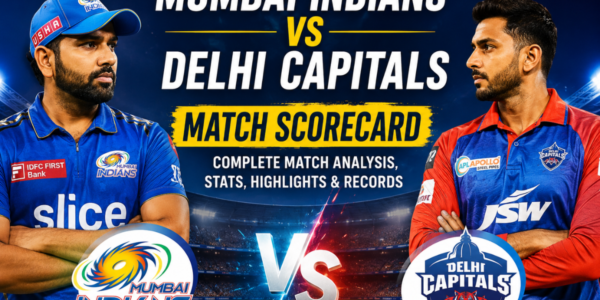 Mumbai Indians vs Delhi Capitals Match Scorecard